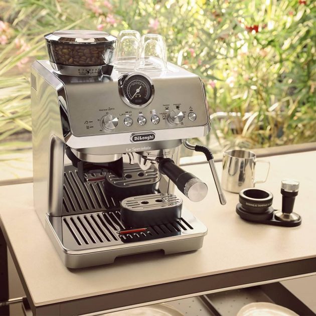 الة تحضير القهوة و الكابتشيتو | cafetière delonghi specialista 